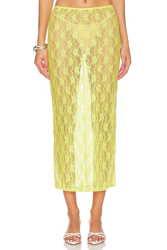 Lovers and Friends Lia Sheer Skirt