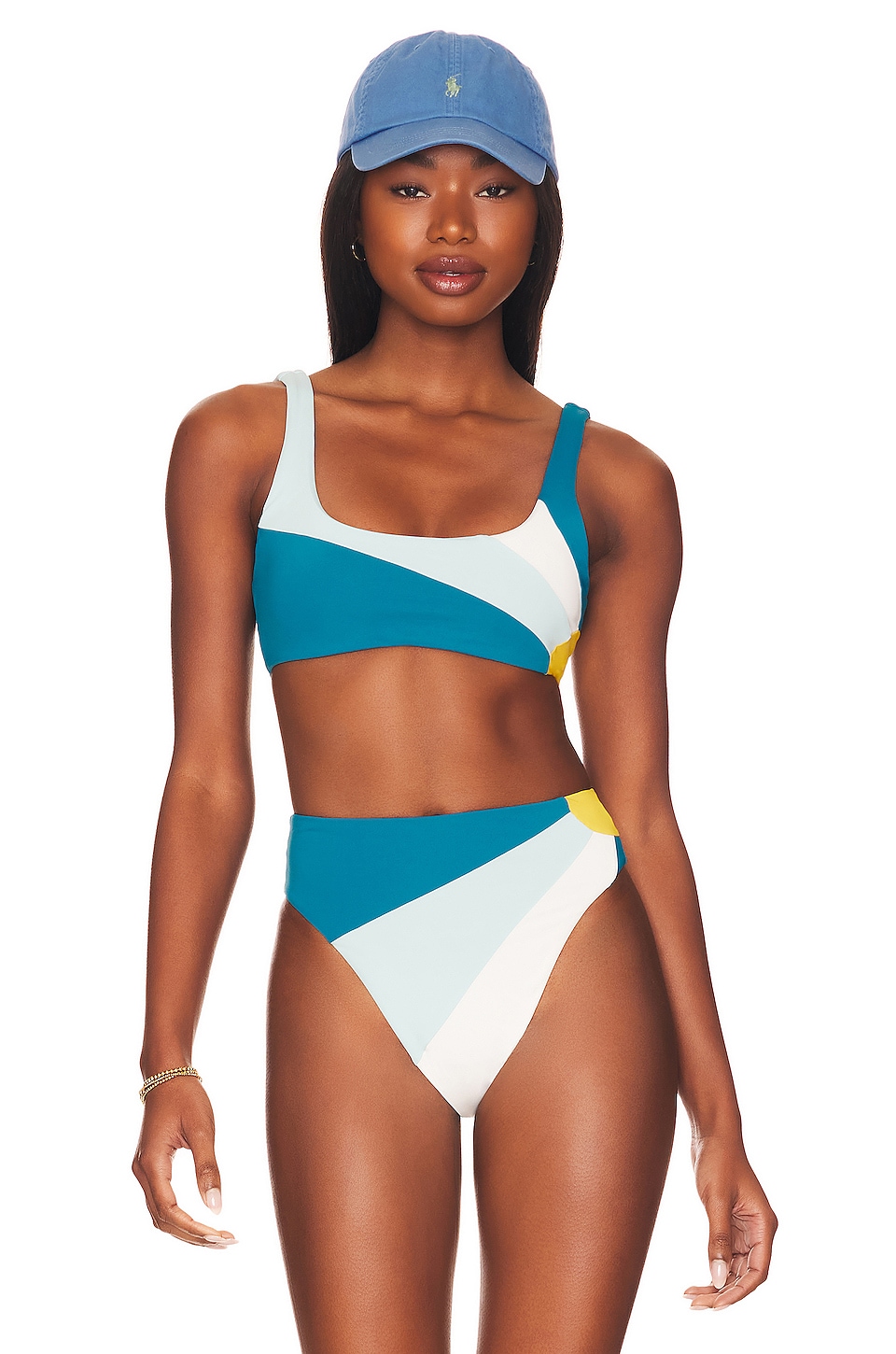 LSPACE Lizzie Sunburst Bikini Top