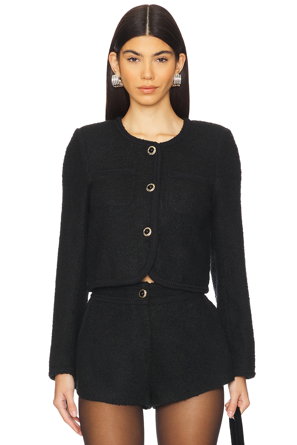 MAJORELLE Gabrielle Tweed Jacket