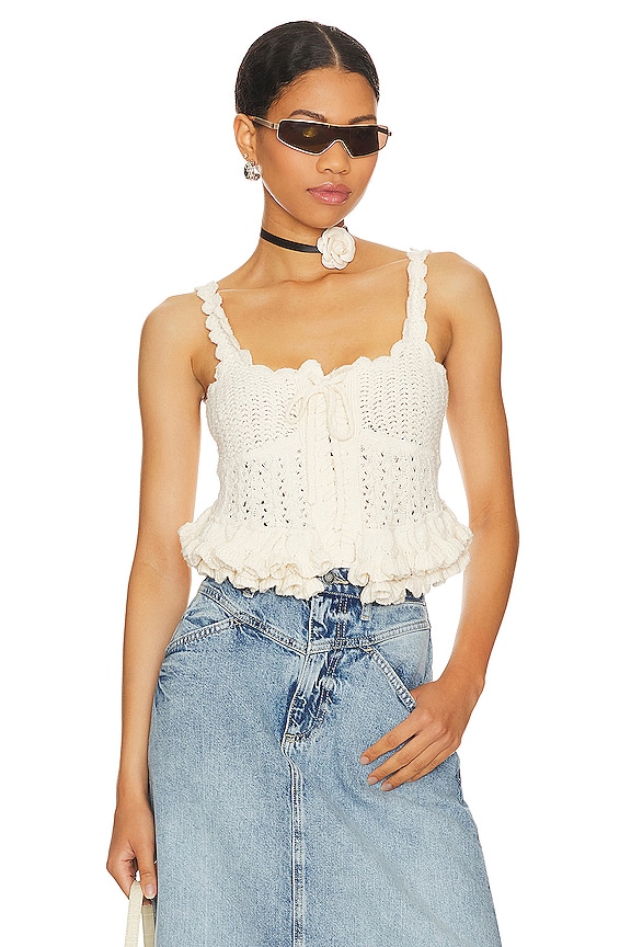 MAJORELLE Taissa Corset Top