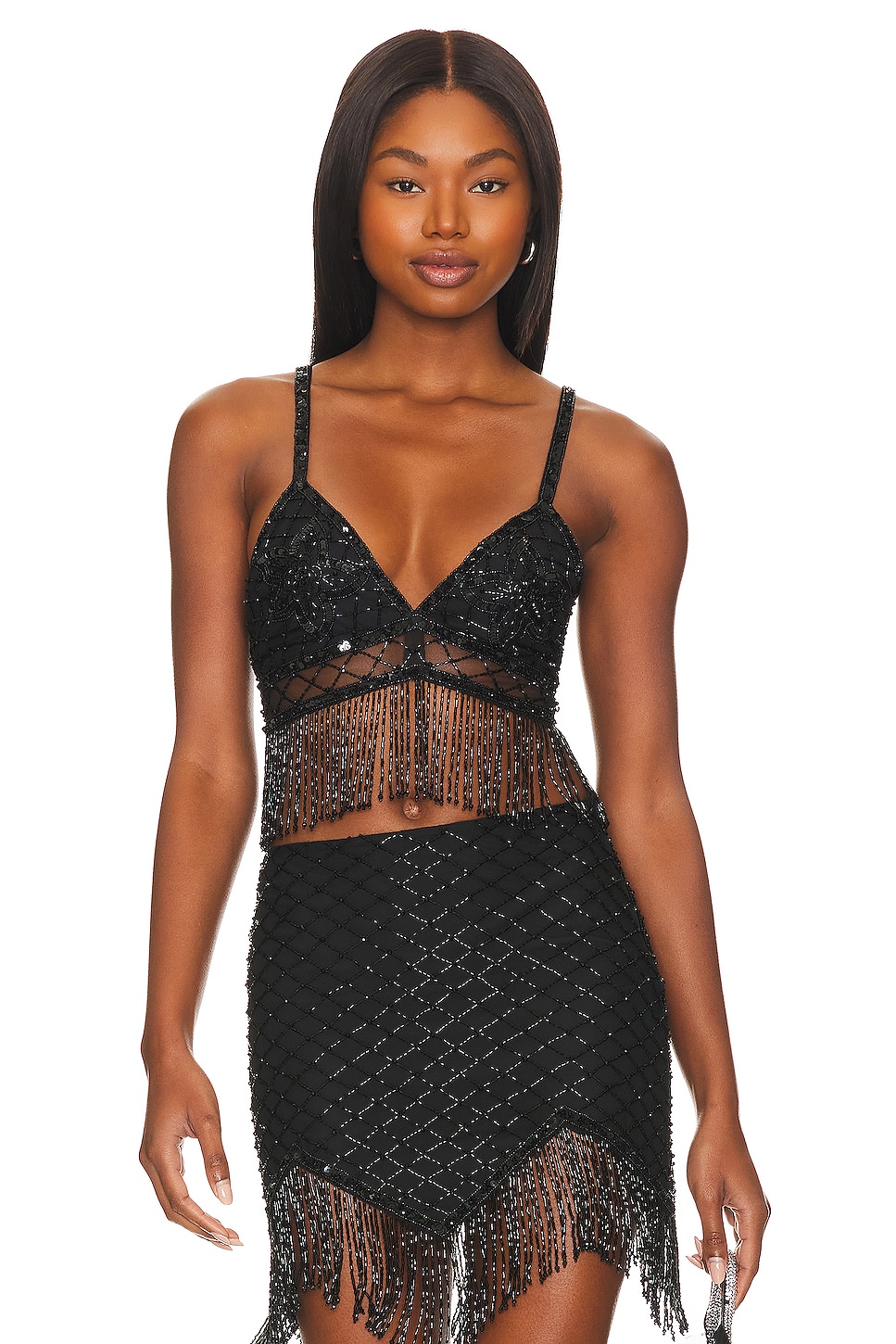 MAJORELLE Cory Embellished Top