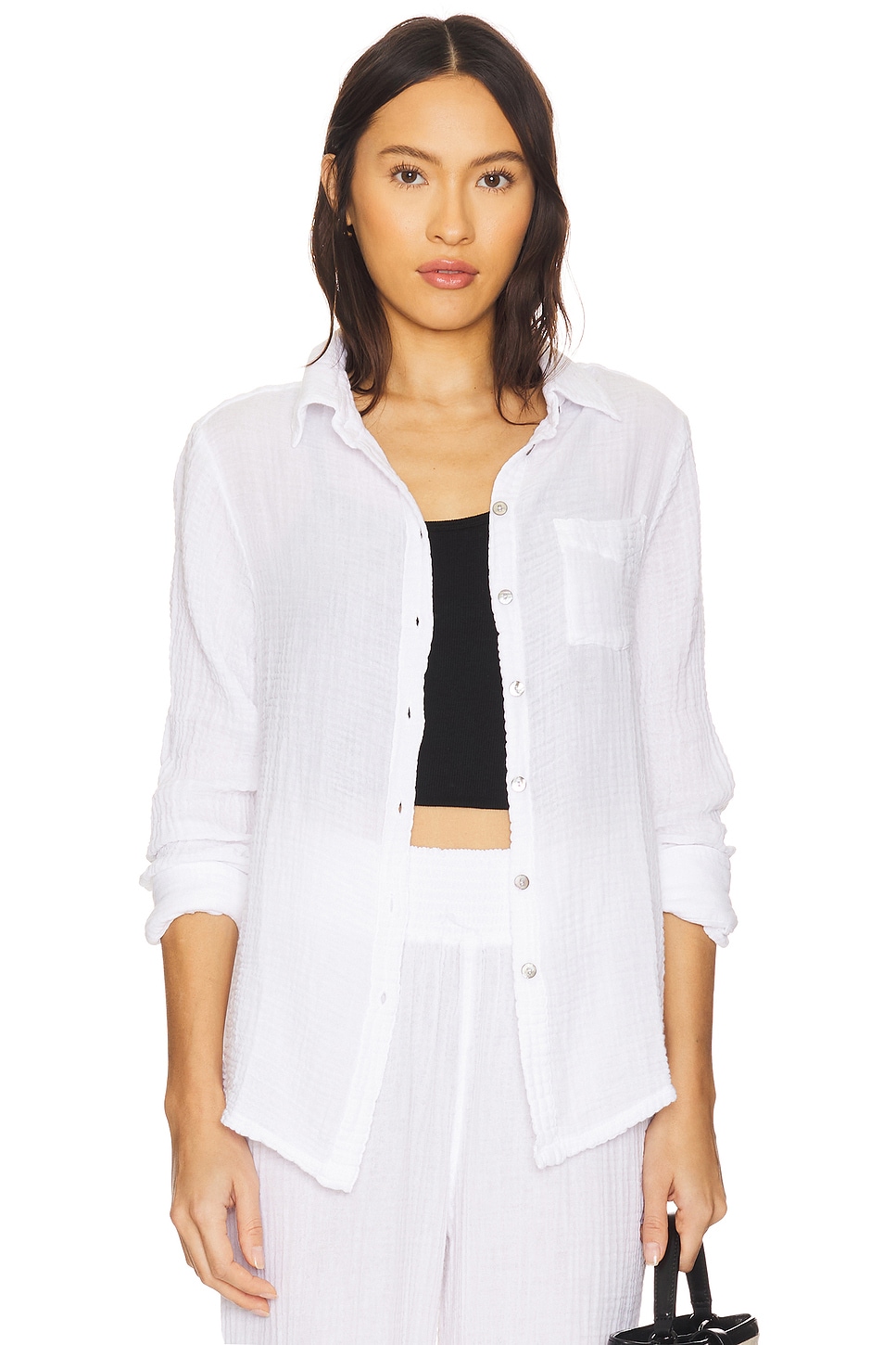 Michael Stars Ernie With Pocket Top