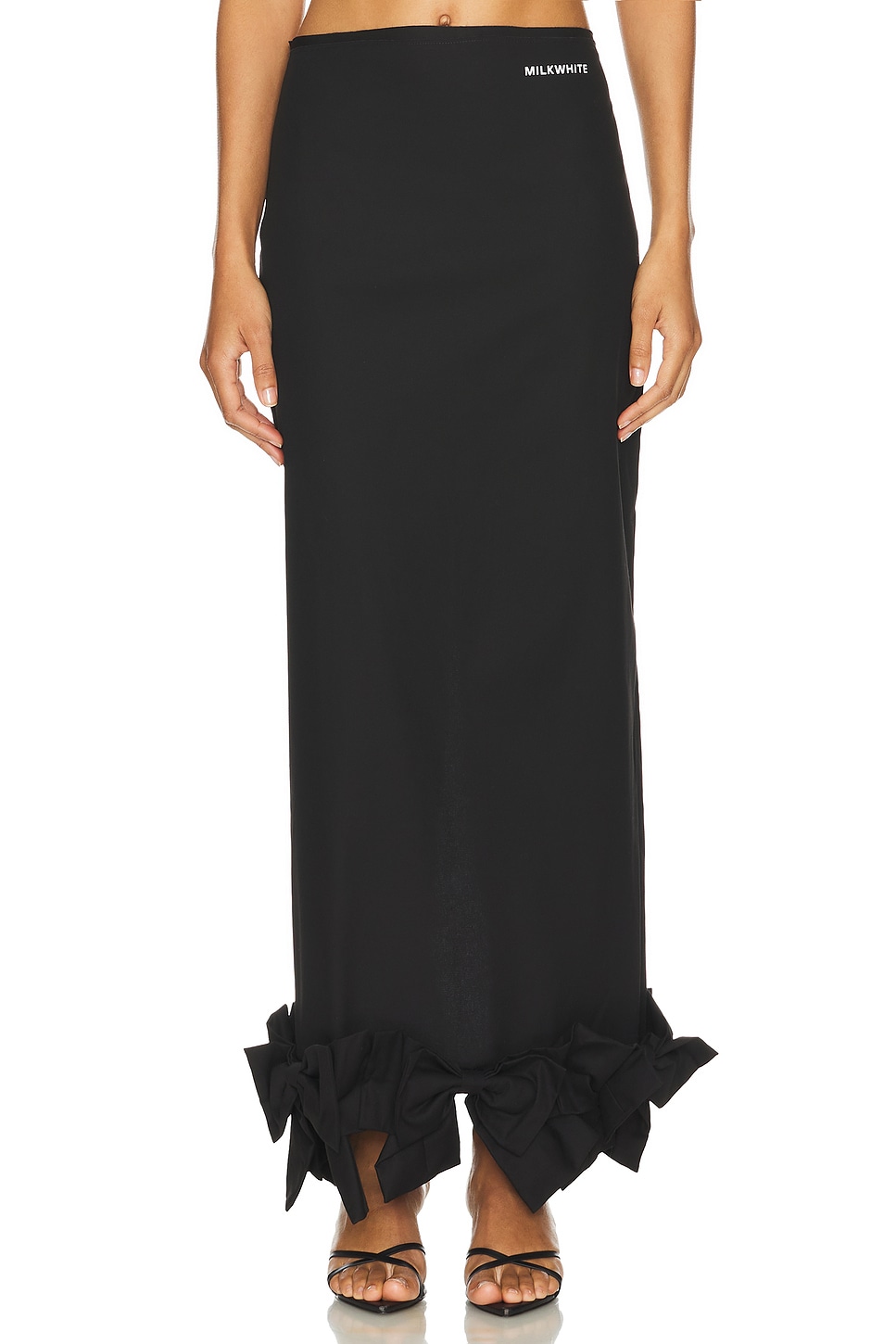 Milkwhite Midi Skirt