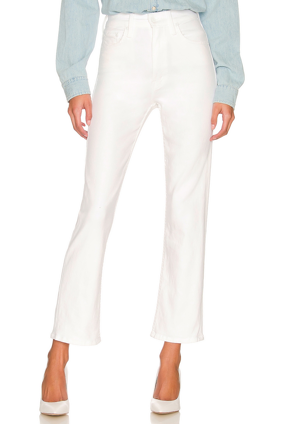 MOTHER High Waisted Rider Ankle