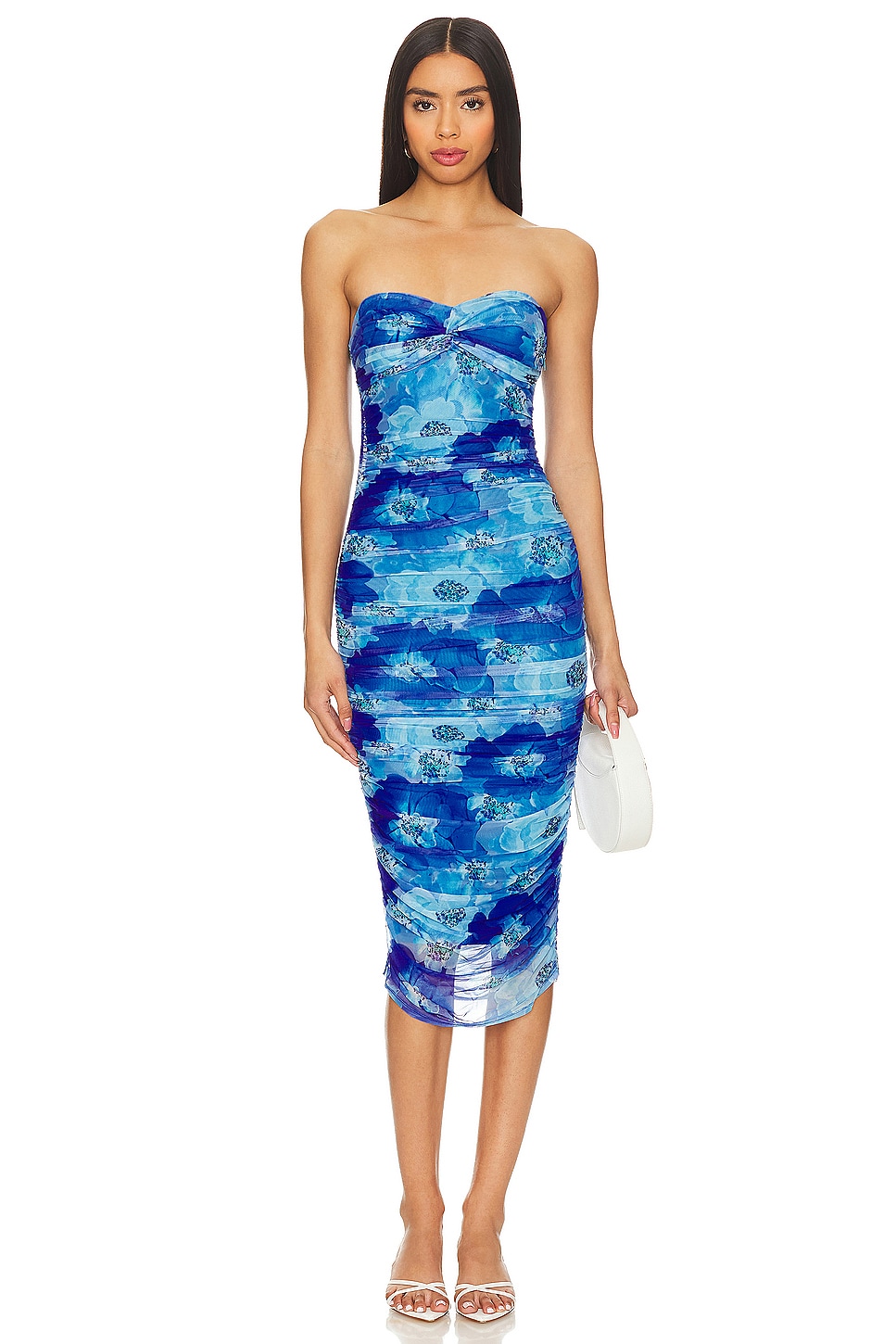 MORE TO COME Micayla Ruched Dress