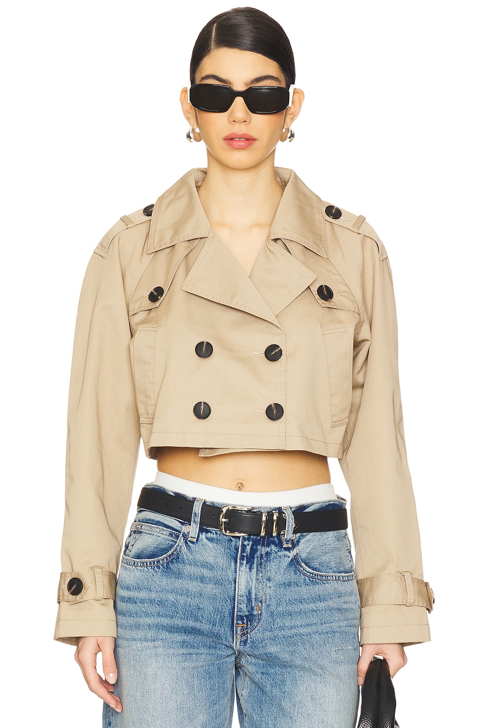 MORE TO COME Marja Cropped Trench