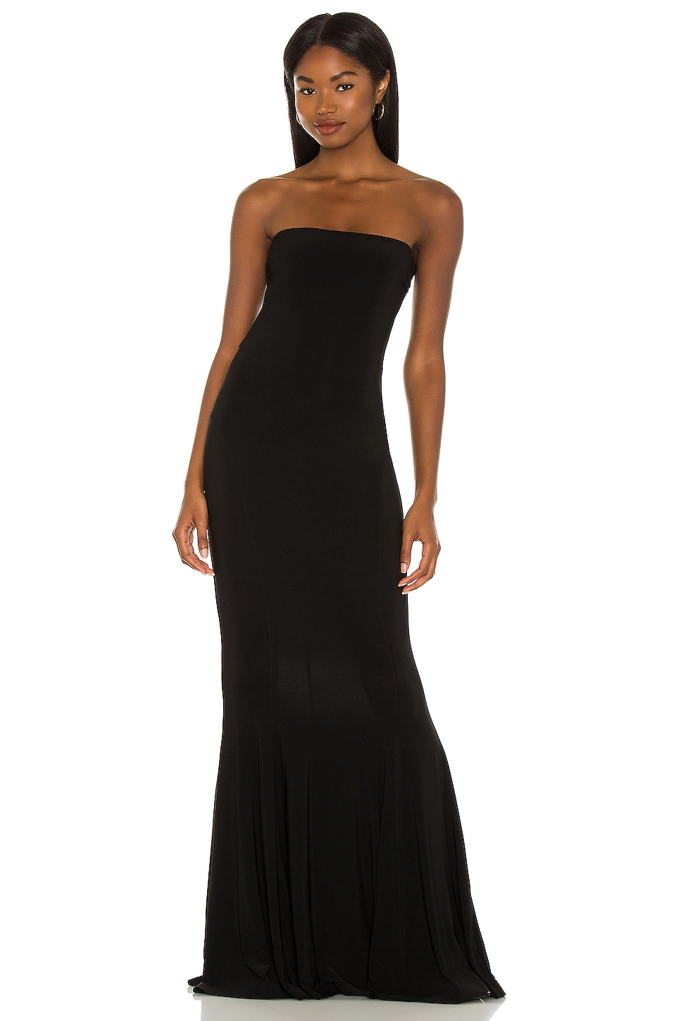 Norma Kamali x REVOLVE Strapless Fishtail Gown