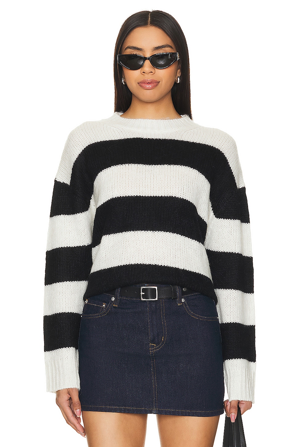 One Grey Day Bardot Pullover