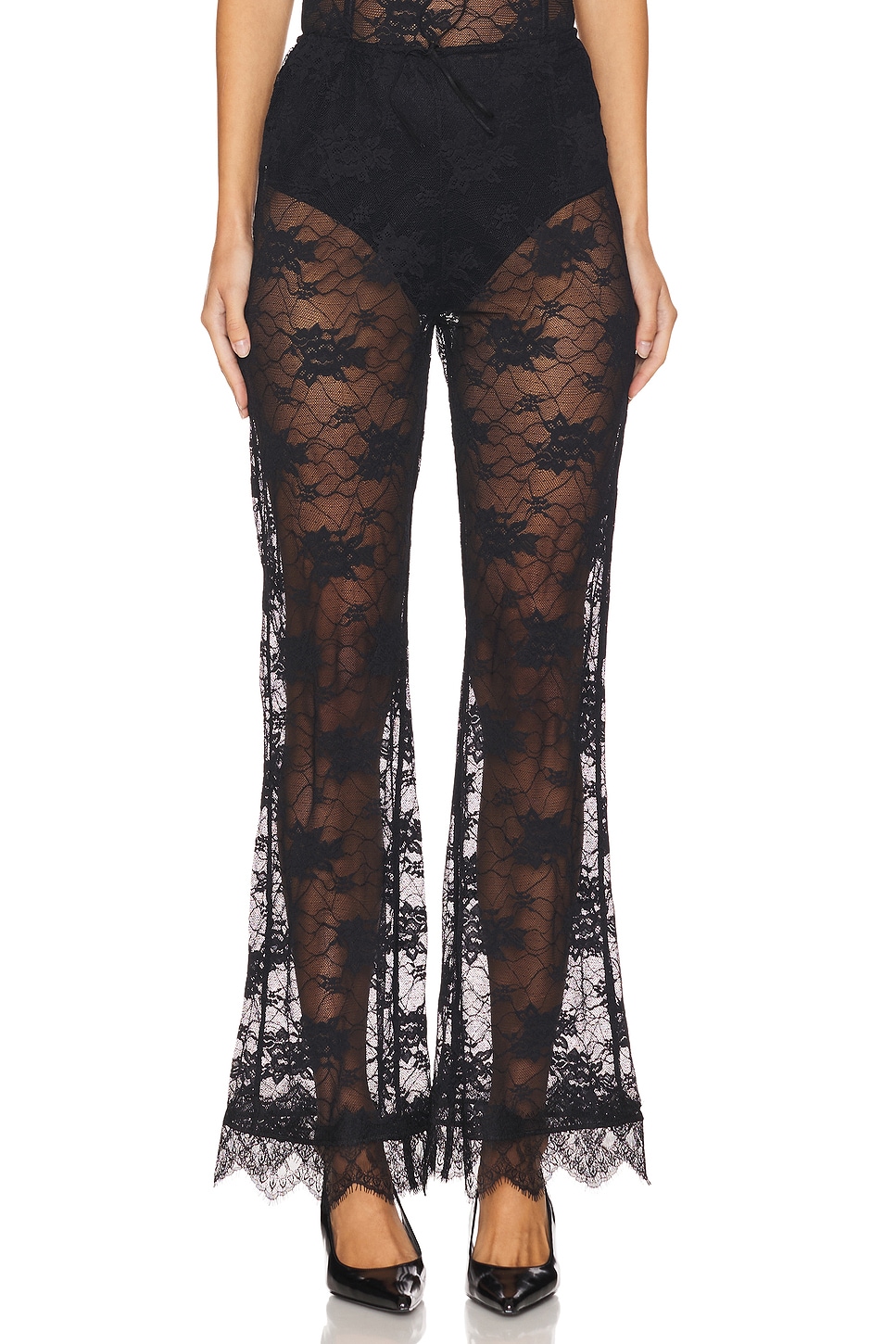 Oseree Soft Lace Pants