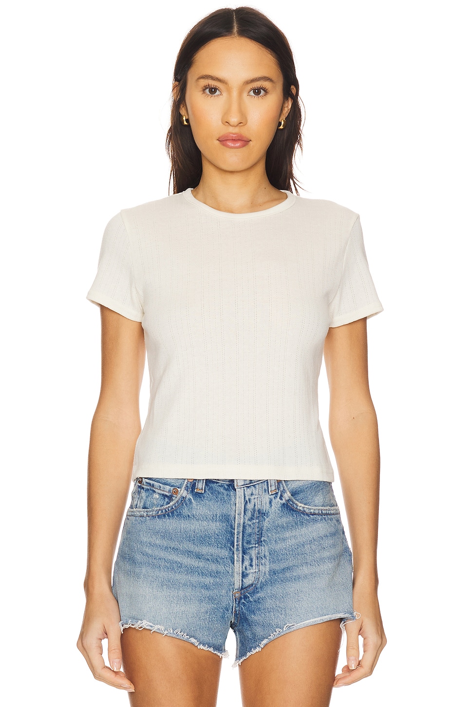 Rails Muse Pointelle Tee