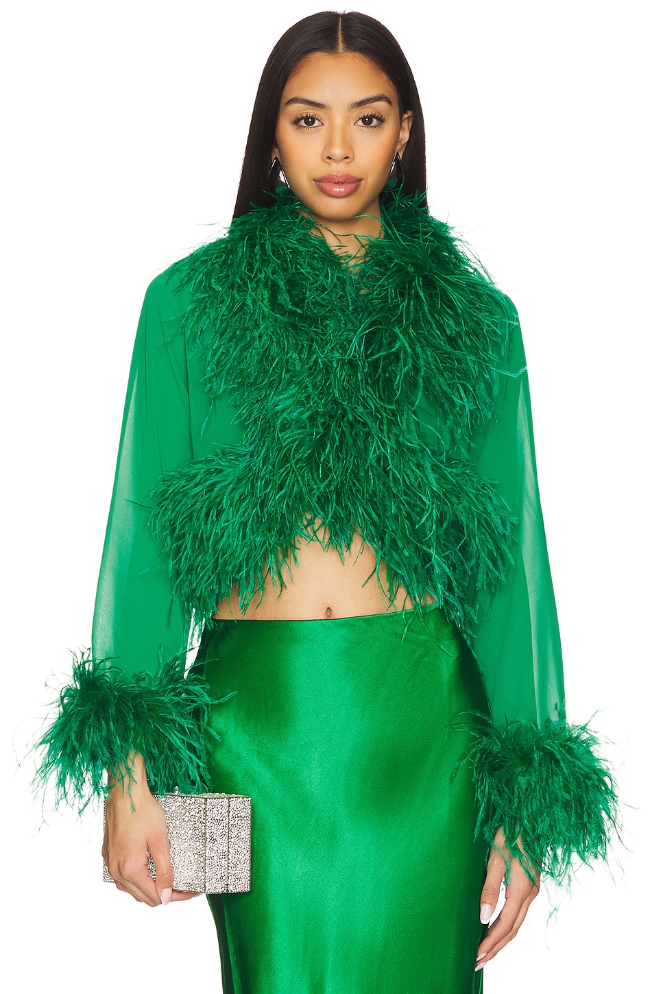 Rezek Studio Feather Top