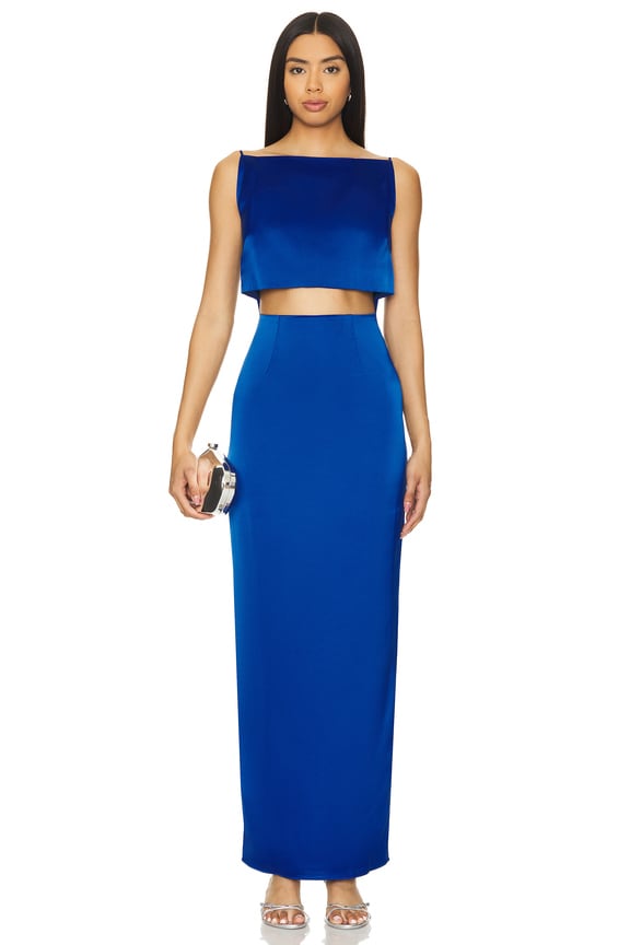 RUMER Oracle Boatneck Gown