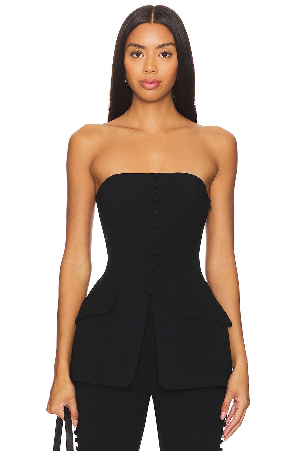 SANS FAFF Marais Button Top