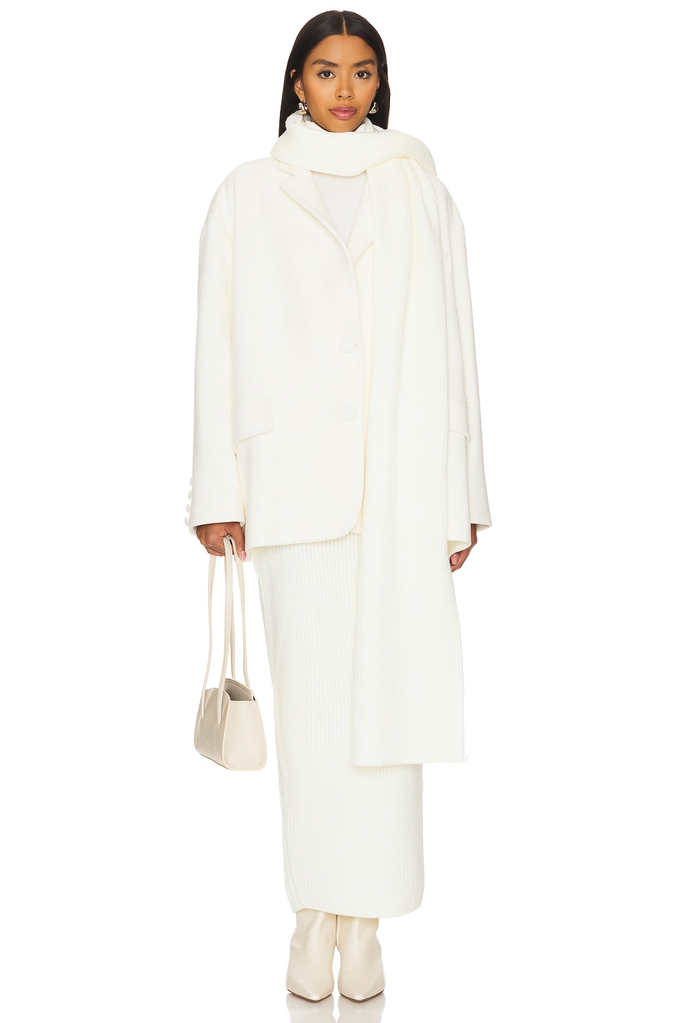 SELMACILEK Scarf-detailed Cachet Blazer Jacket