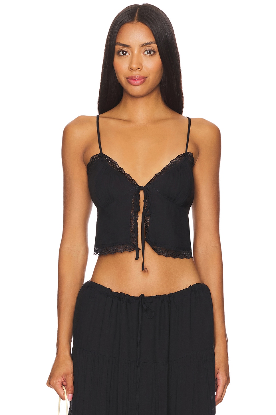 SNDYS Ophelia Tie Up Top