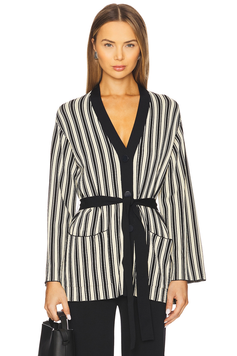 SIMONMILLER Max Belted Knit Cardigan