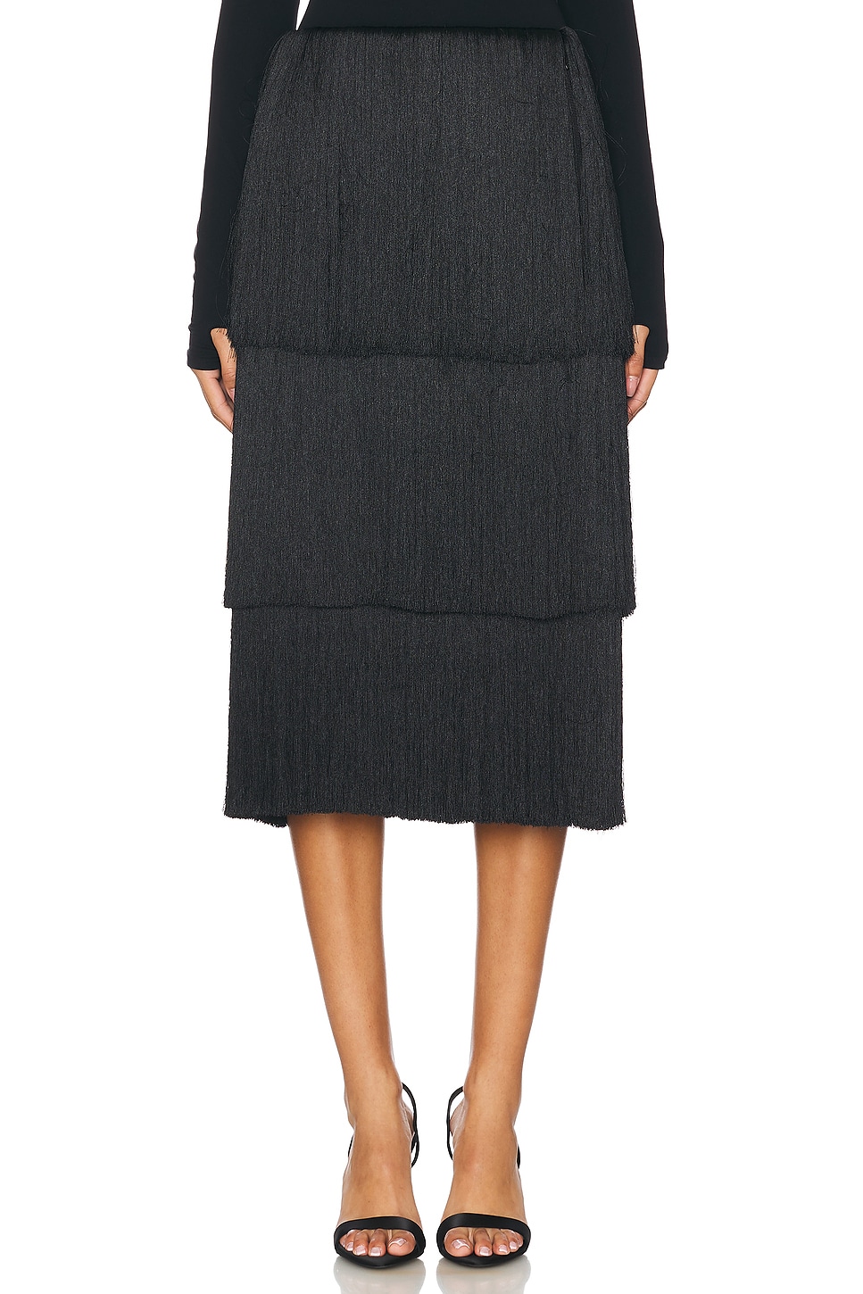 SELEZZA LONDON Vibia Midi Skirt