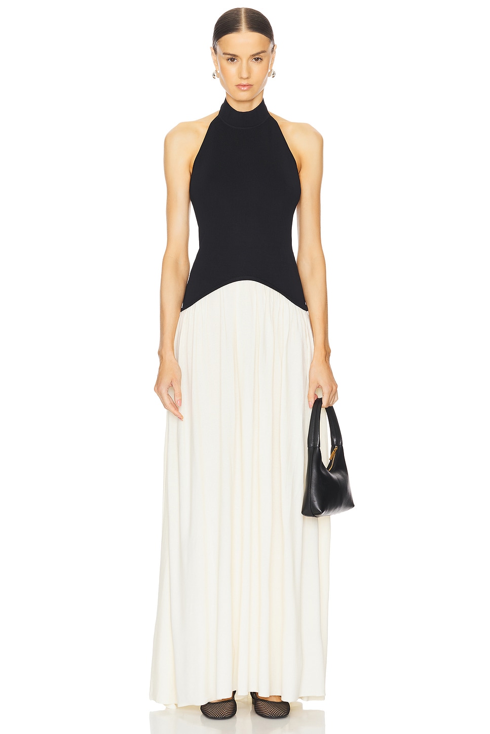 Solid & Striped Halter Soglio Dress