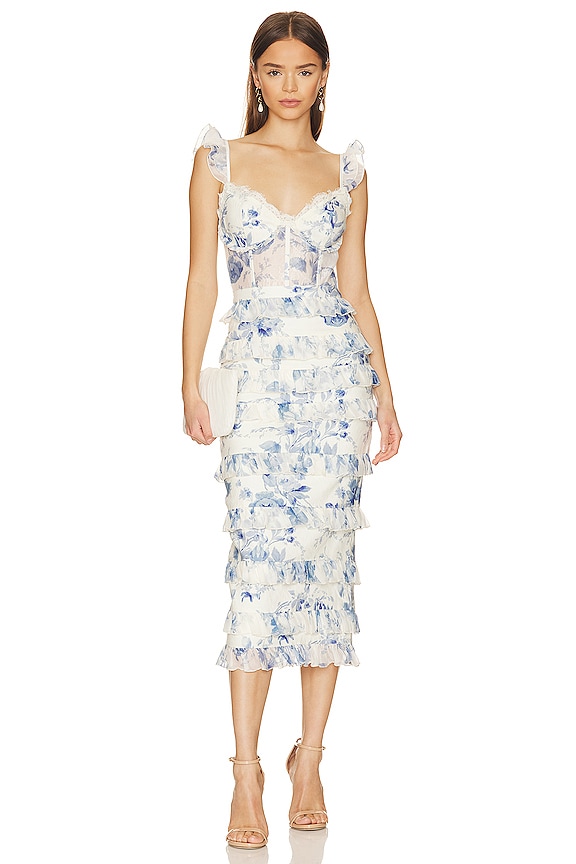V. Chapman Fiorenza Midi Dress