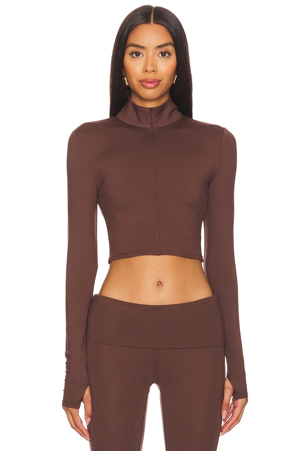 WellBeing + BeingWell LoungeWell Light Jordan Half Zip Top