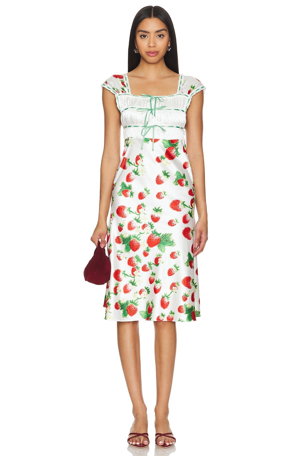 Yuhan Wang Ribbon Tied Dress