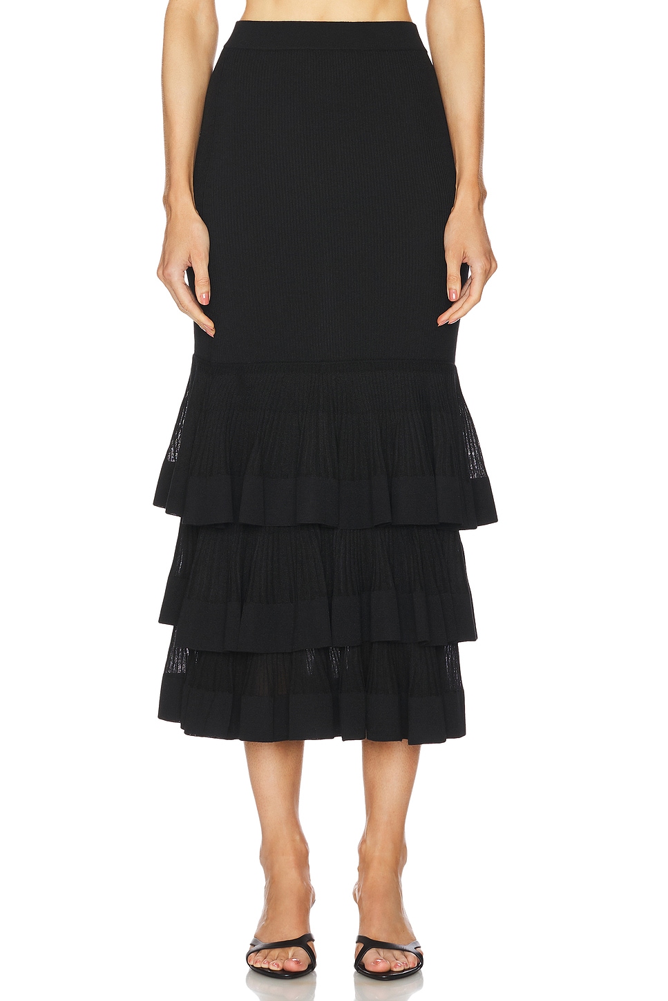Zimmermann Story 1 Tiered Ruffle Skirt