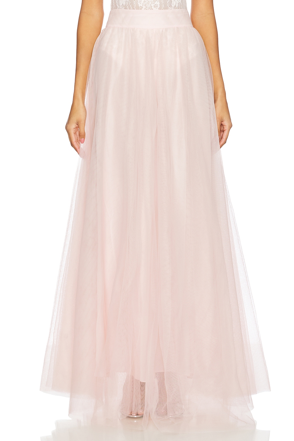 Zimmermann Tulle Midi Skirt