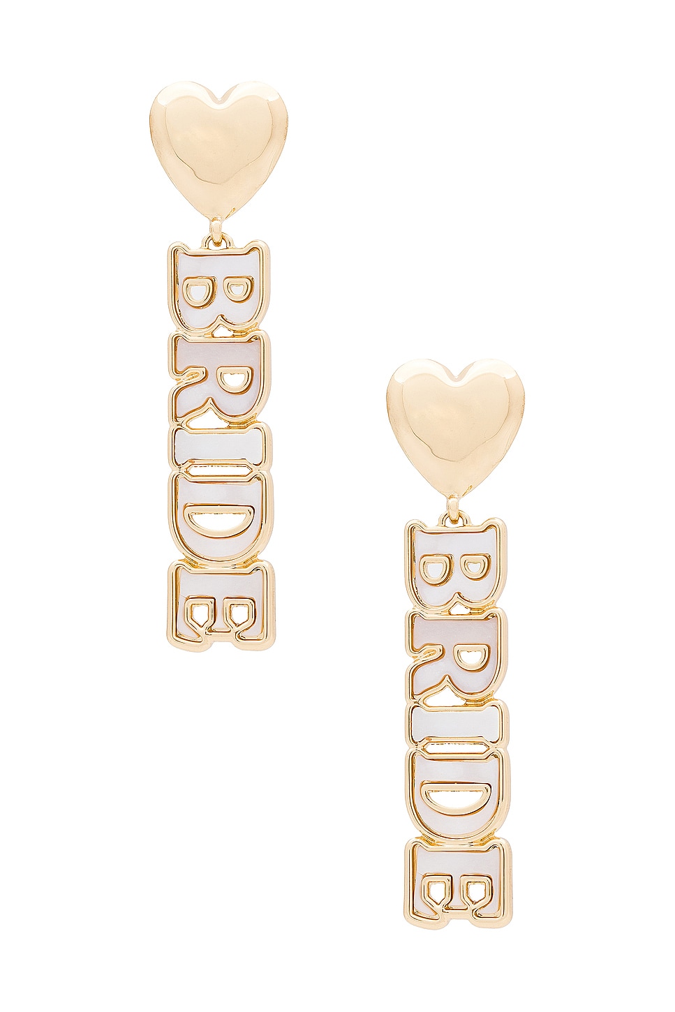 BaubleBar Dressed in White Earring