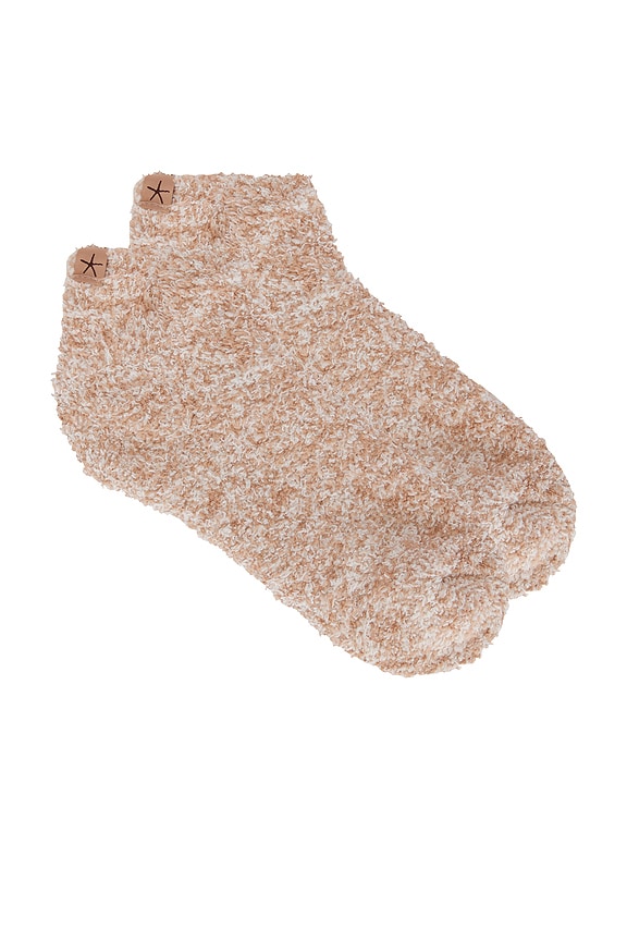 Barefoot Dreams CozyChic Heathered Tennis Socks
