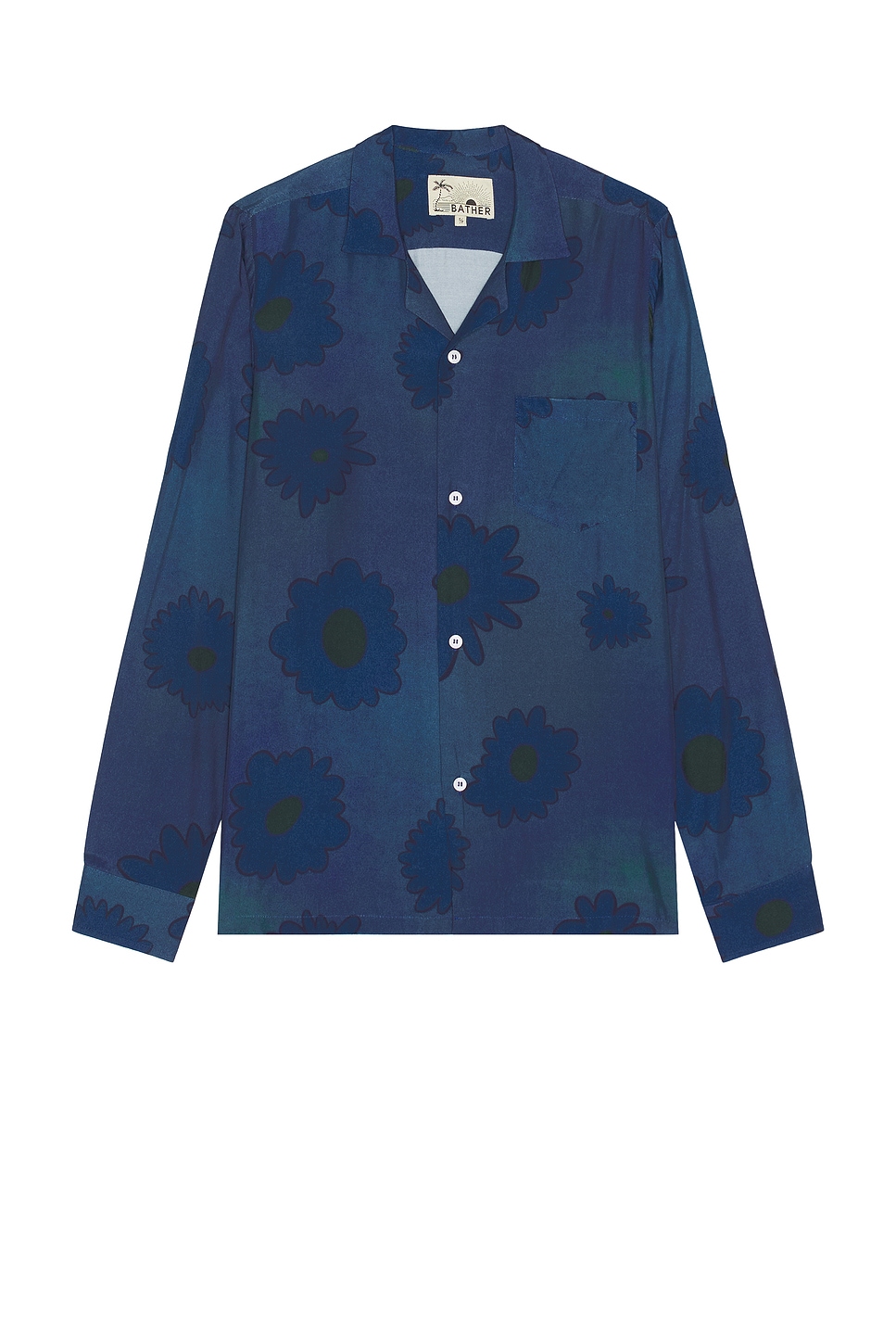 Bather Long Sleeve Camp Shirt