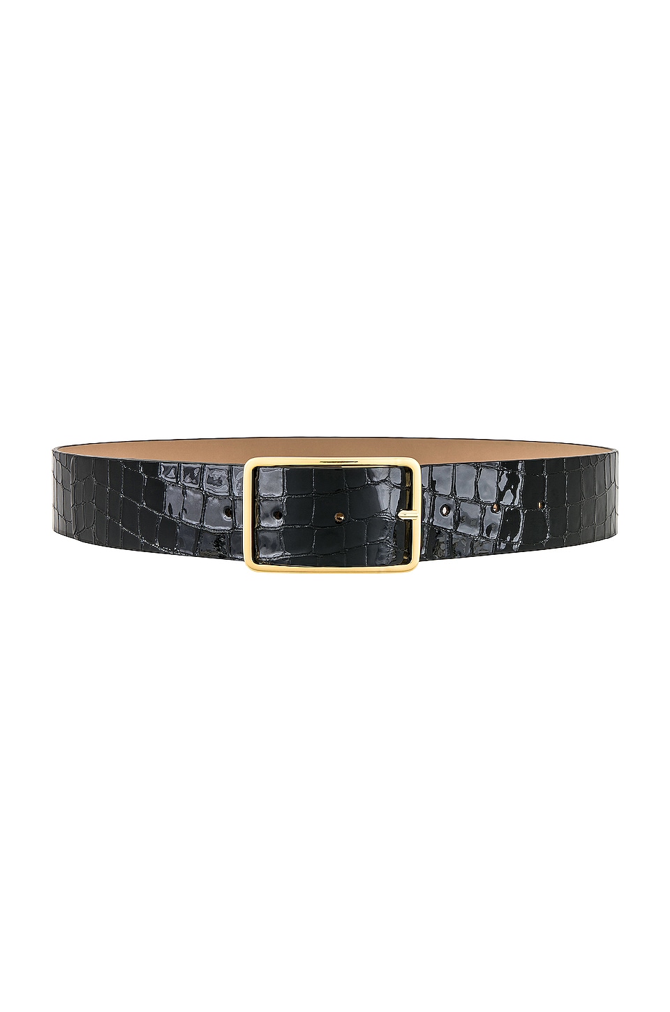 B-Low the Belt Milla Croco Luster Belt