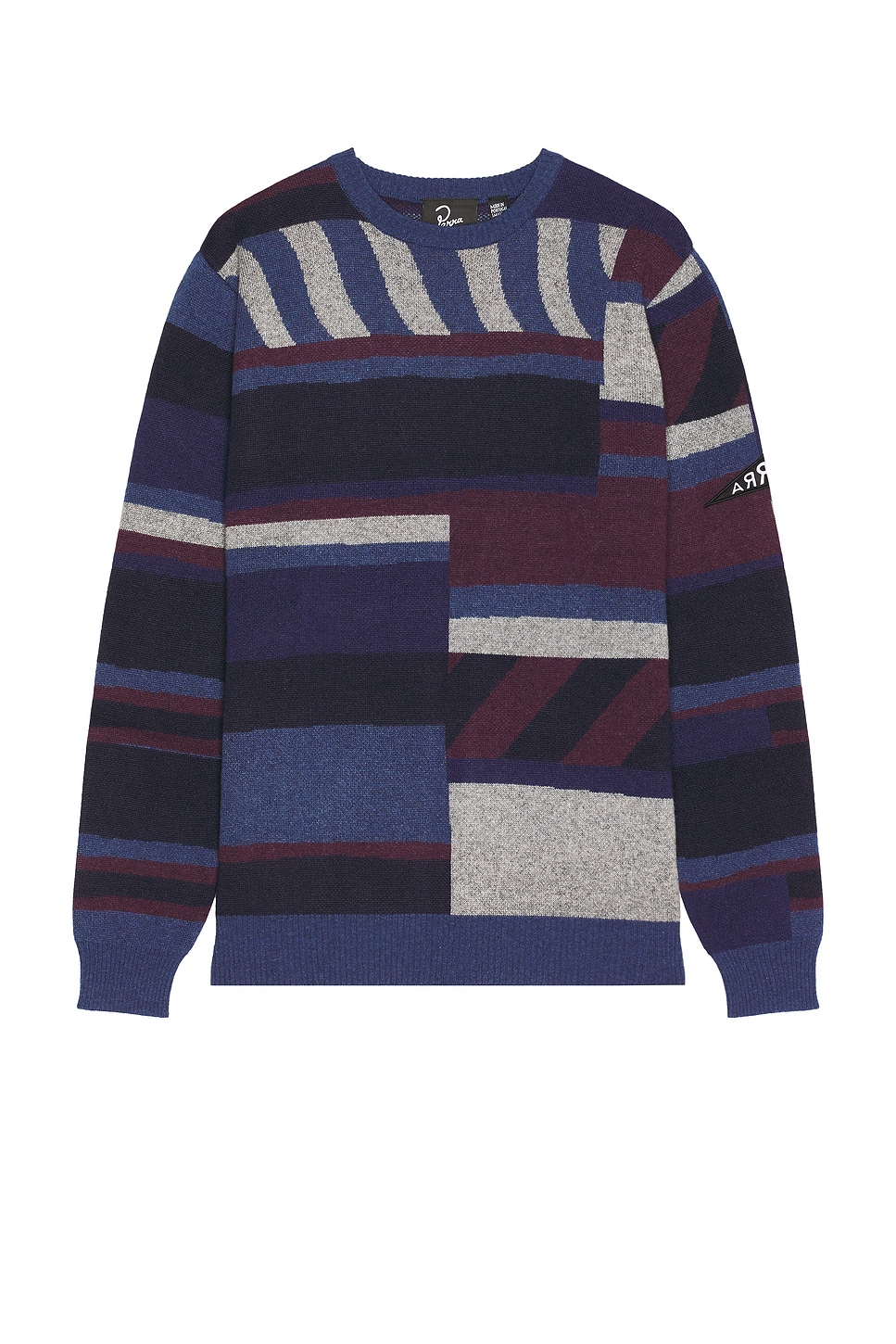 By Parra Patched Your Work Knitted Pullover