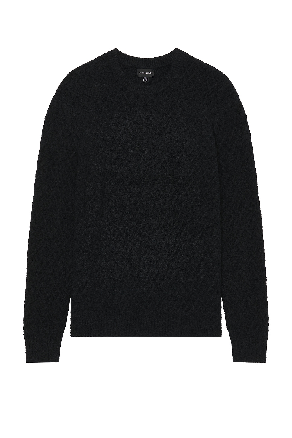 Club Monaco Boucle Half Diamond Crew Sweater