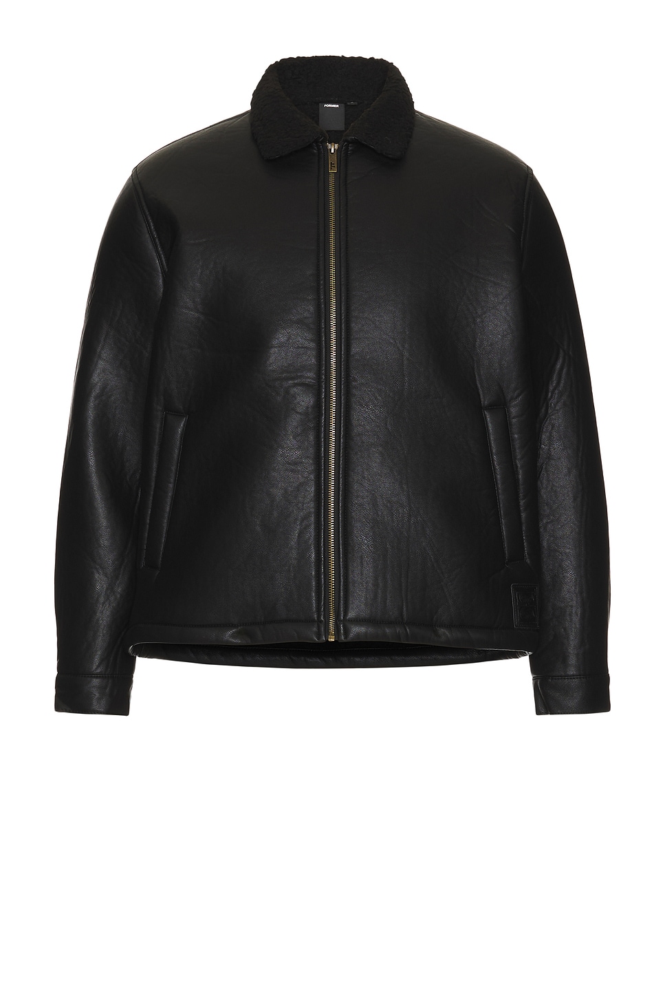 FORMER Sherpa Leather Jacket