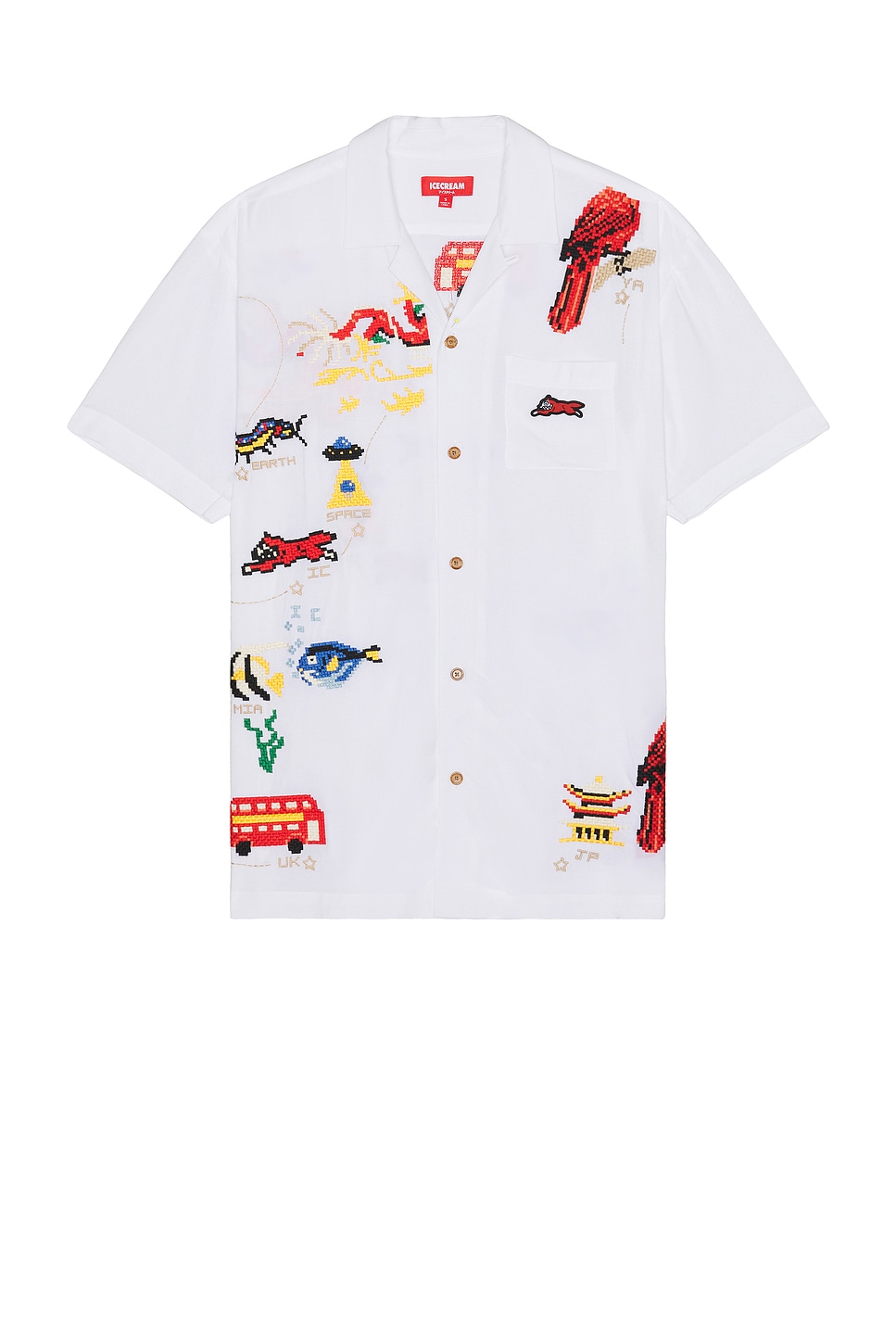 ICECREAM The Traveler Woven Shirt