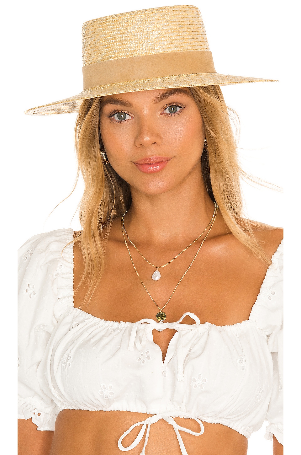 Lack of Color The Spencer Boater Hat in Natural