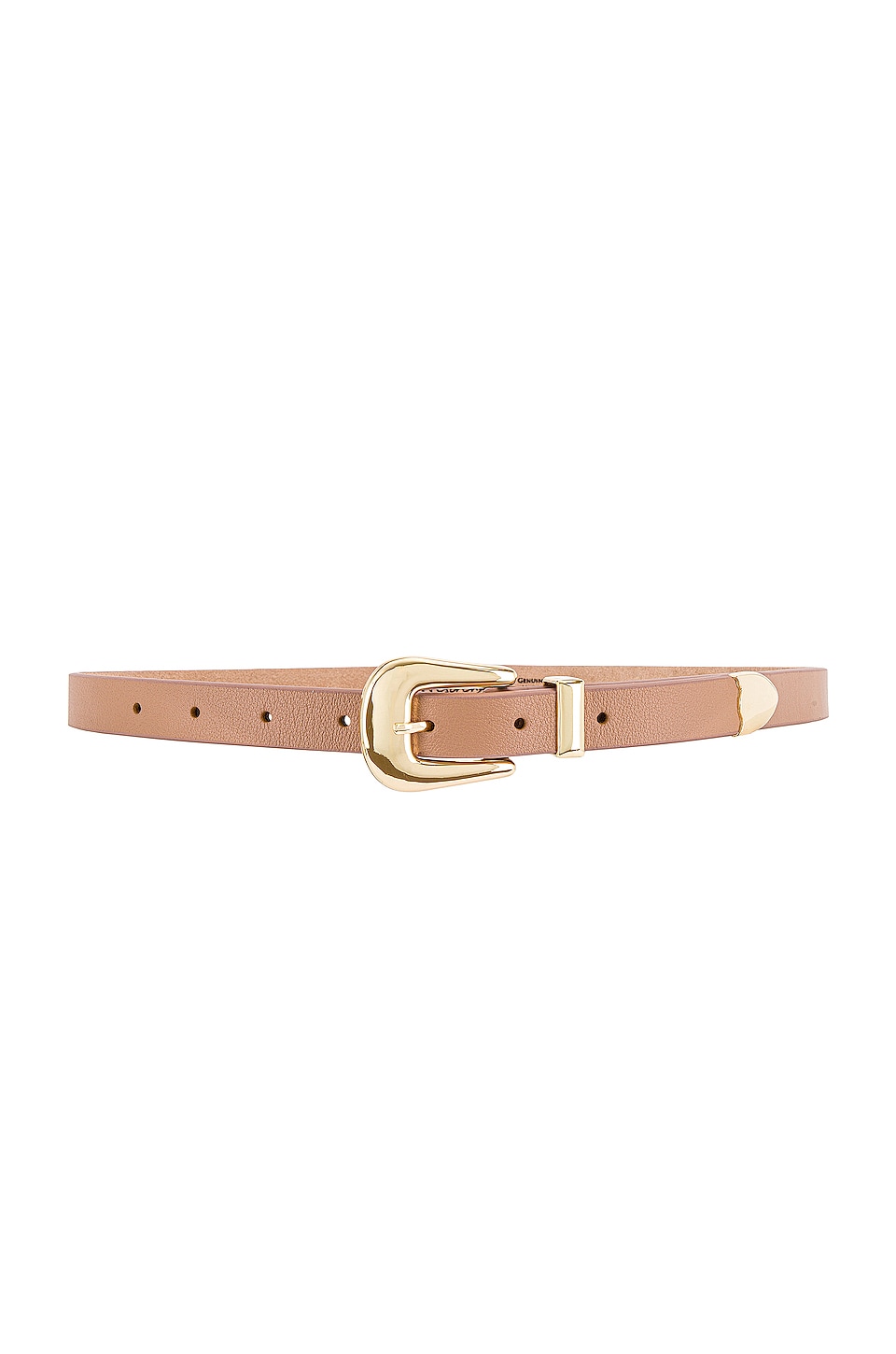 Lovestrength Eastwood Belt in Ruby Tan