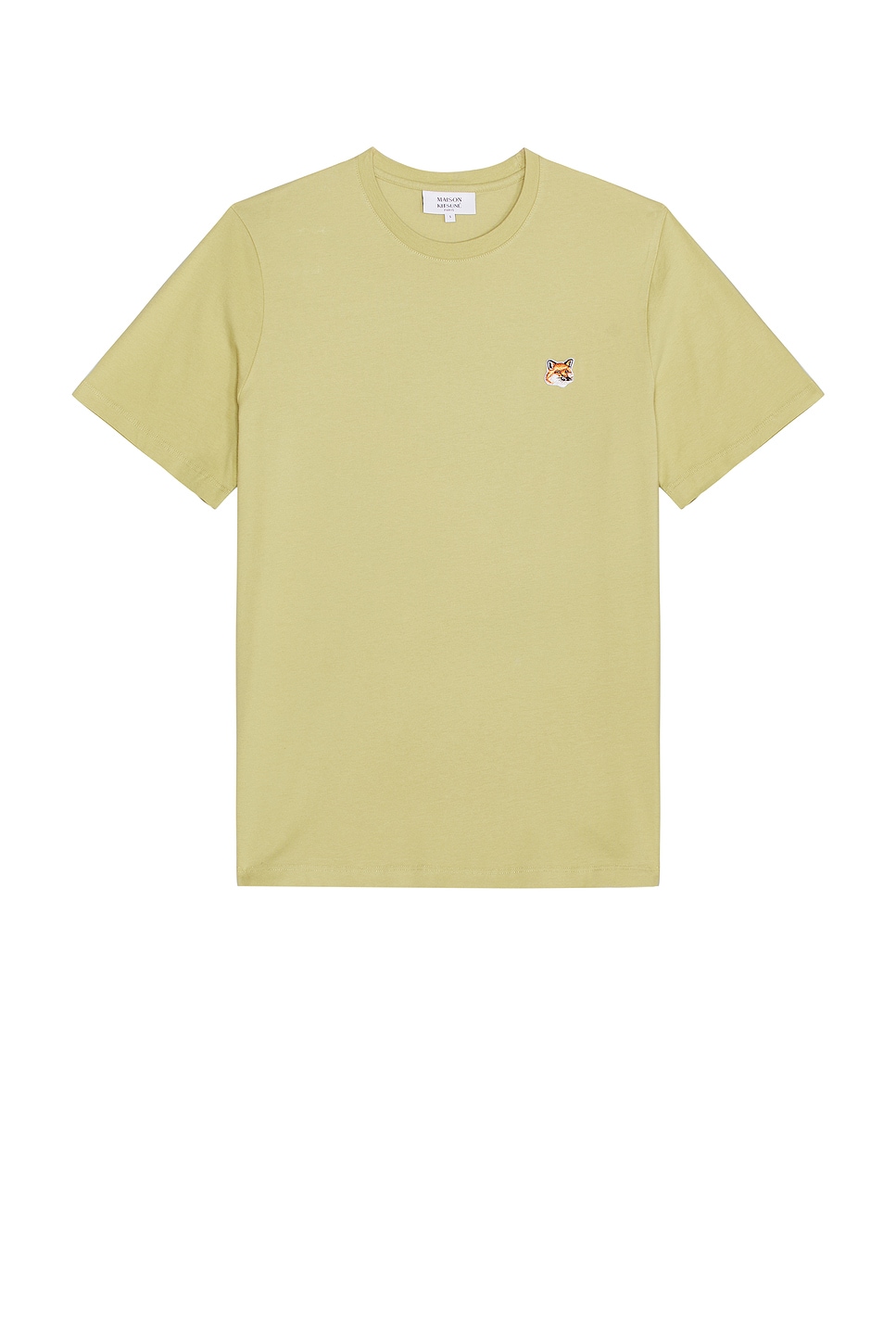 Maison Kitsune Fox Head Patch Regular T-Shirt