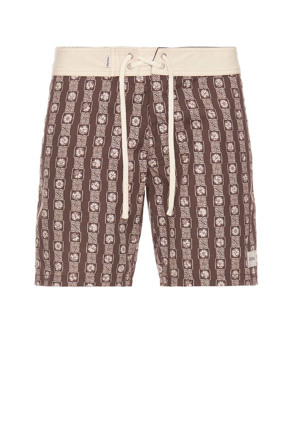 Rhythm Tile Stripe Swim Trunk