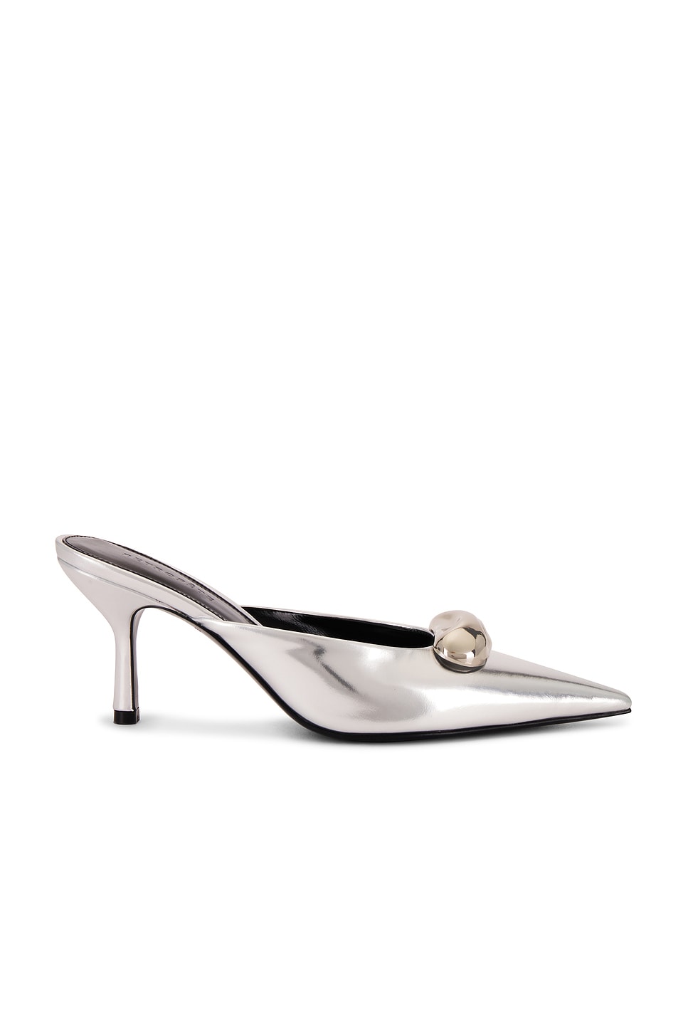 retrofete Francesca Leather Kitten Mule