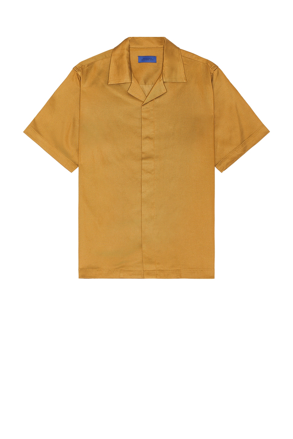 SATURDAYS NYC York Camp Collar Short Sleeve Shirt
