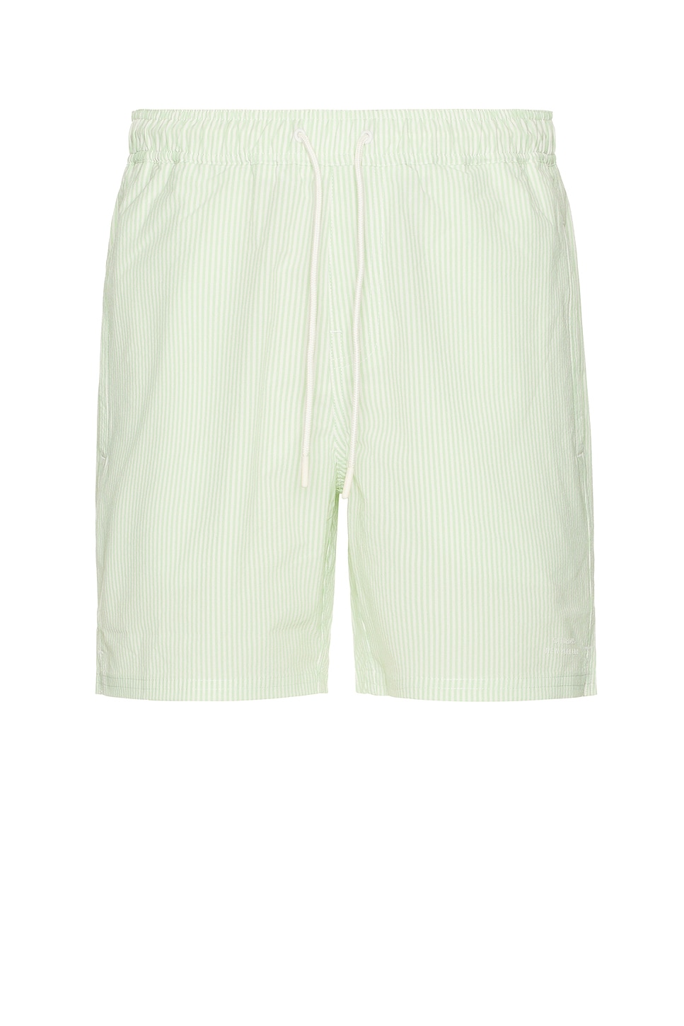 SATURDAYS NYC Timothy Seersucker Stripe Swim Short