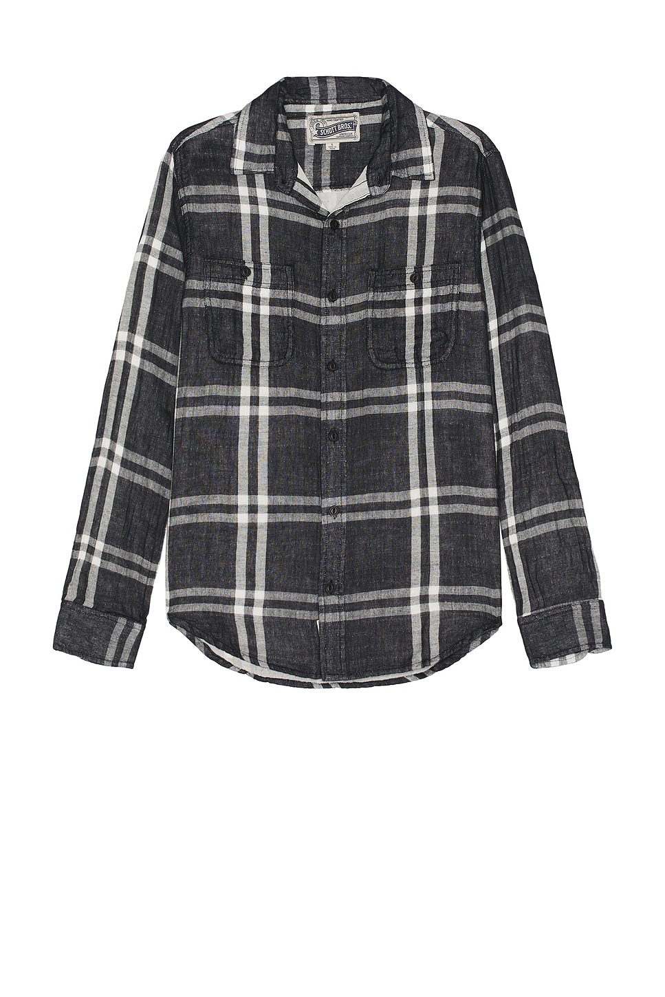 Schott Double Weave Plaid Work Shirt