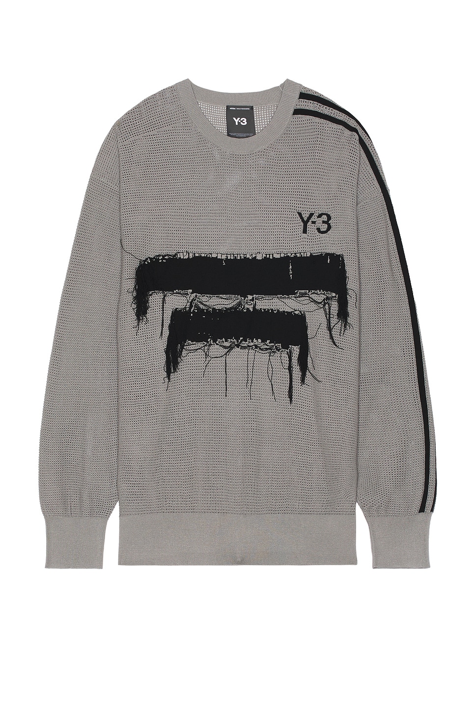Y-3 Yohji Yamamoto Gfx Knit Crew